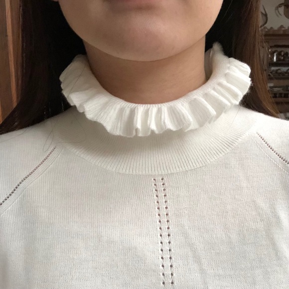 Brand new ruffle design sweater from Nordstrom - Picture 2 of 3